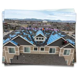 aerial drone roofing photos berthoud colorado